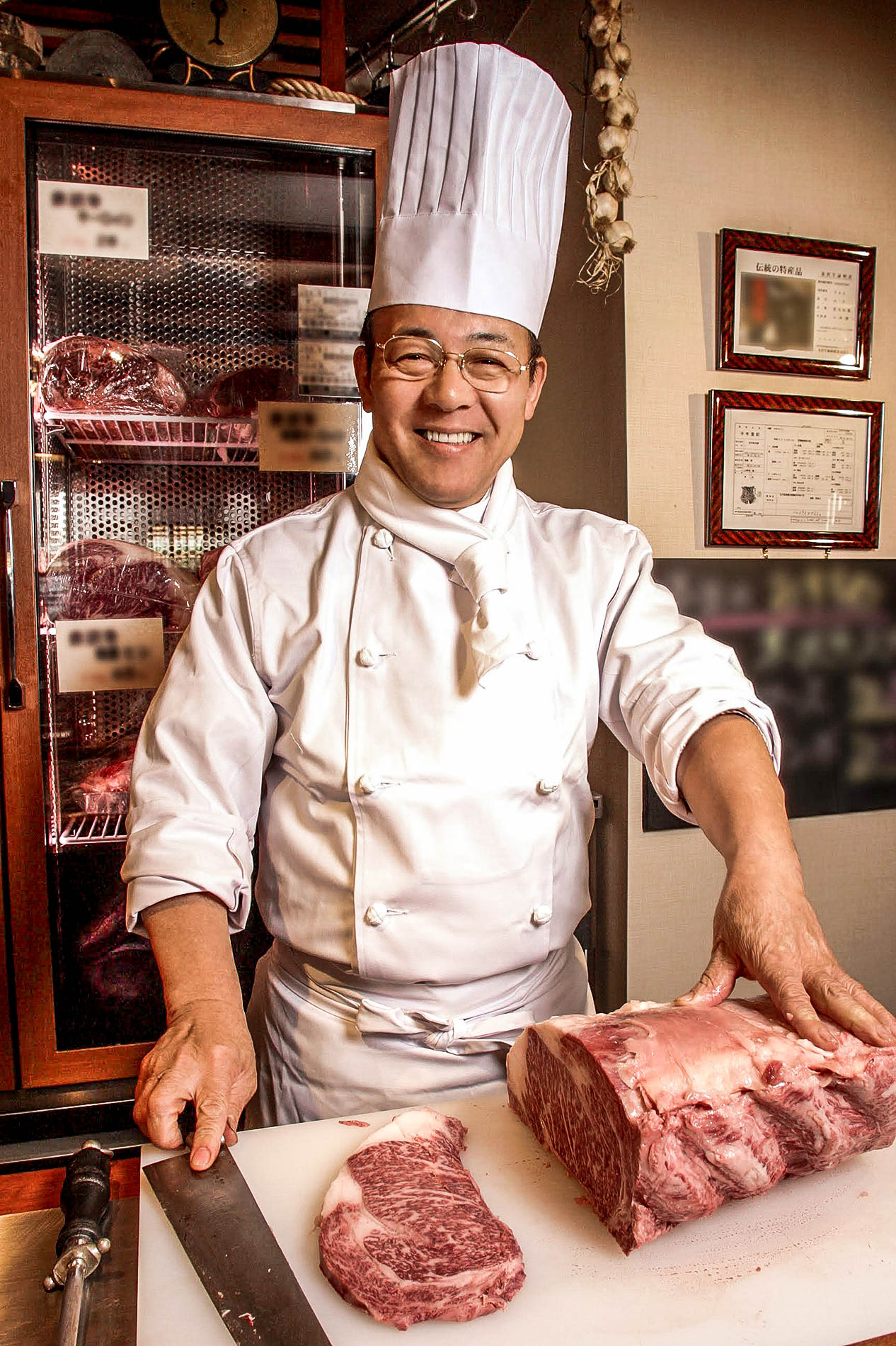 Kunio Ichinose founder of the Ikinari steakhouse chain.