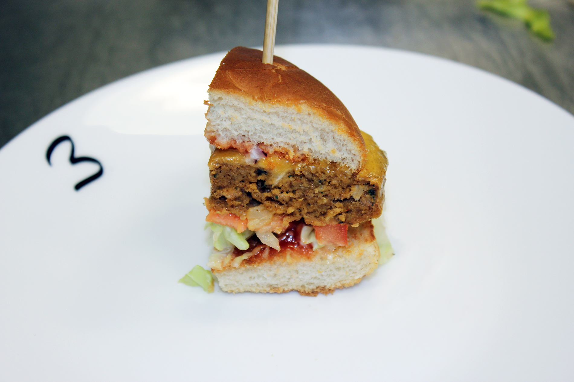 Bugfoundation insect burger patty Test