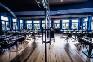 Interior of Anthony Sarpong's restaurant Anthonys Kitchen