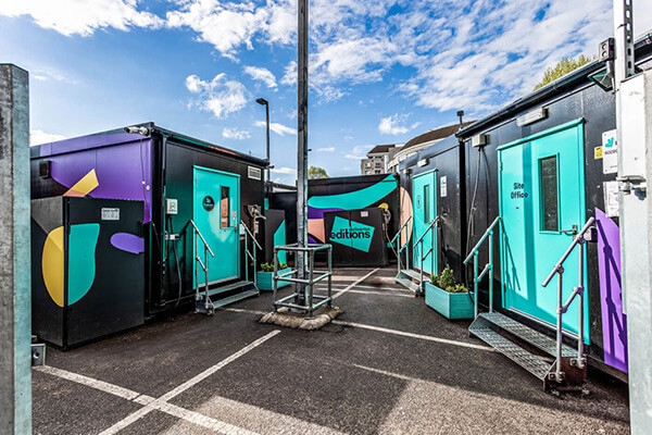 ghost kitchens in containers