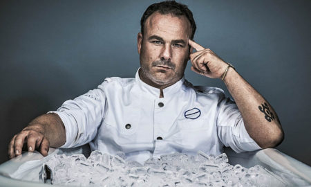 Portrait of Ángel León - star chef and owner of the 3-star restaurant Aponiente