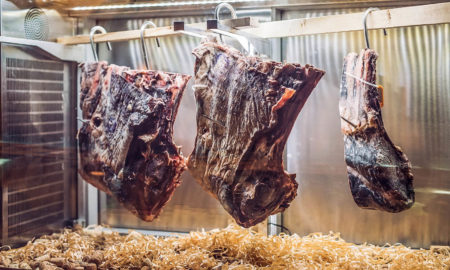 Dried meat. Beef steak. Kitchen Rebel Magazin