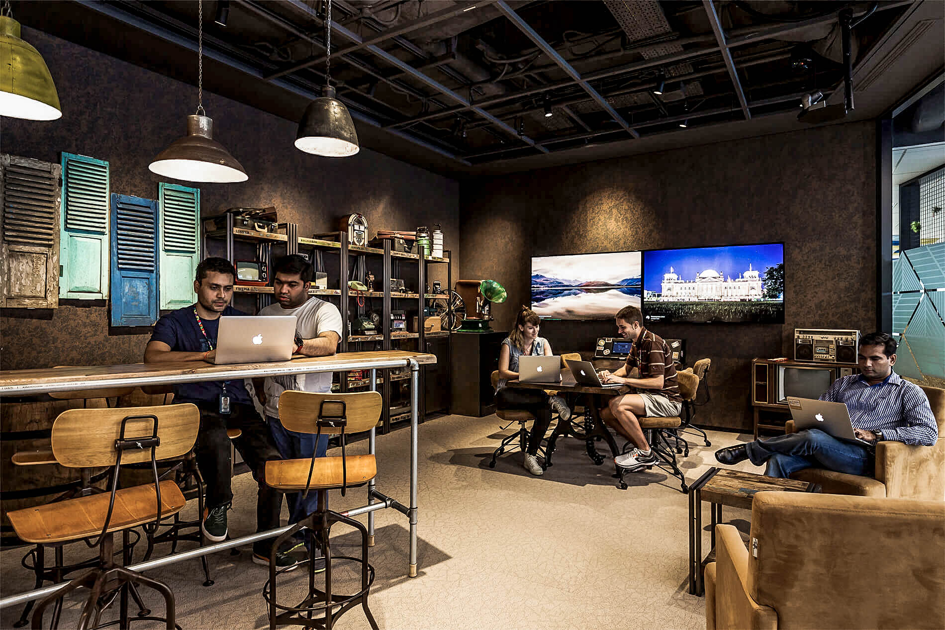 staff canteen at Google