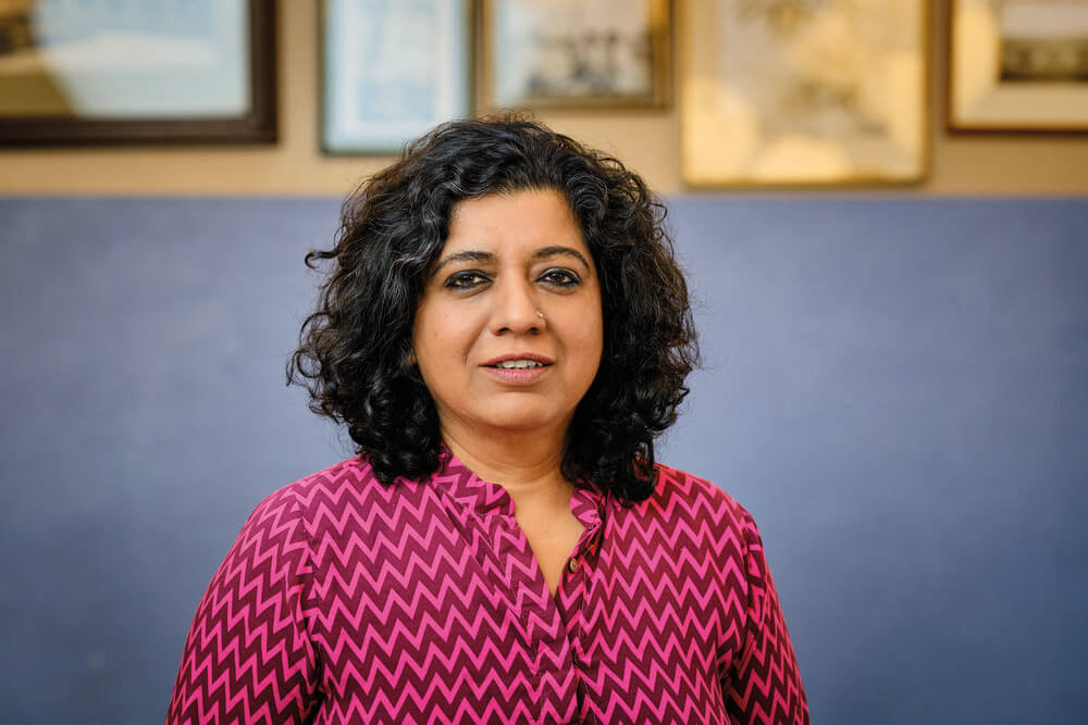 Asma Khan runs the Darjeeling Express restaurant in London, which is known for its non-conformist concept.
