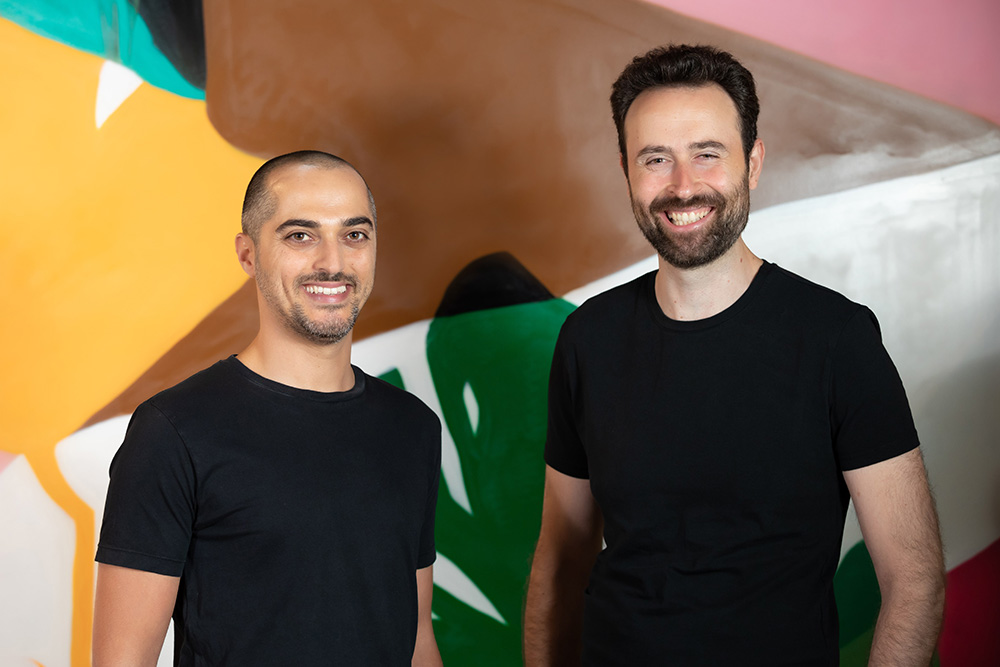 Alon Chen and Eyal Gaon - the founders of the food platform "tastewise".