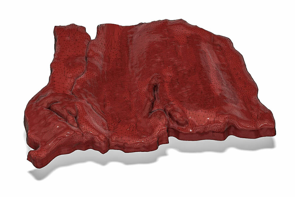 3d printed food Steak Rendering