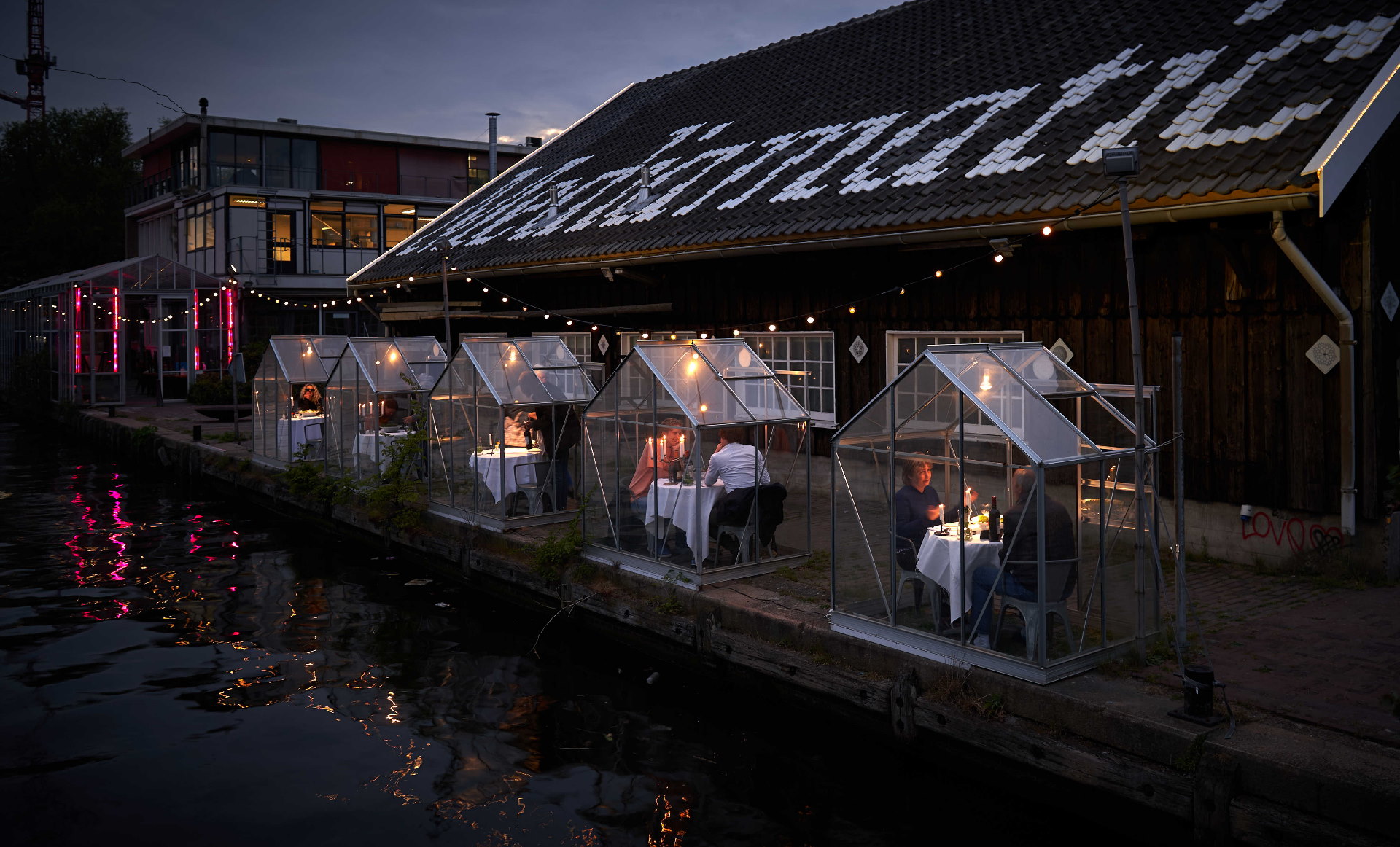 Pandemie der Ideen für Restaurants