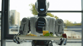 Service robots may subsitute missing service staff in restaurants in the future