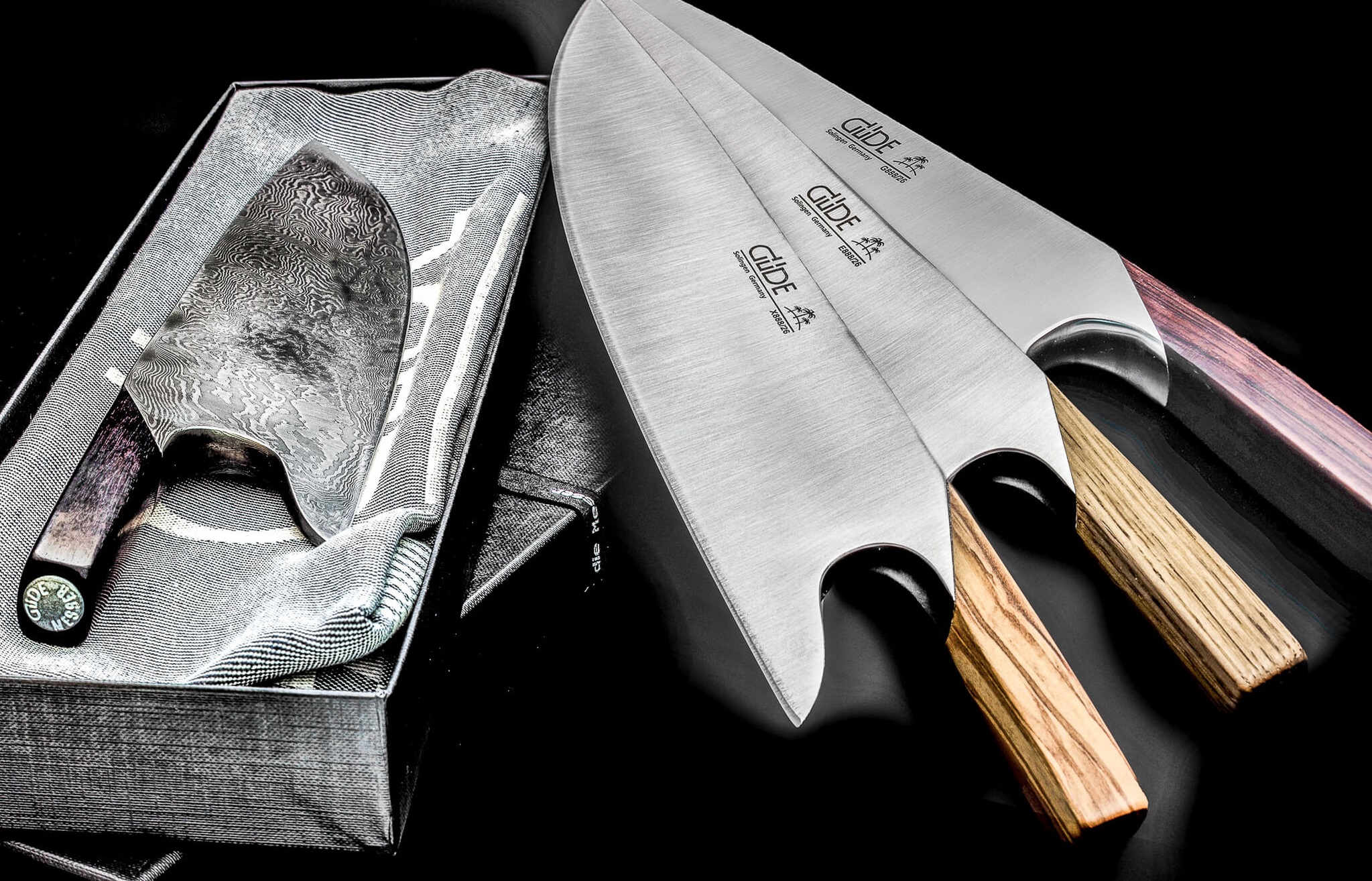 Sharp knives chefs care restaurant kitchen