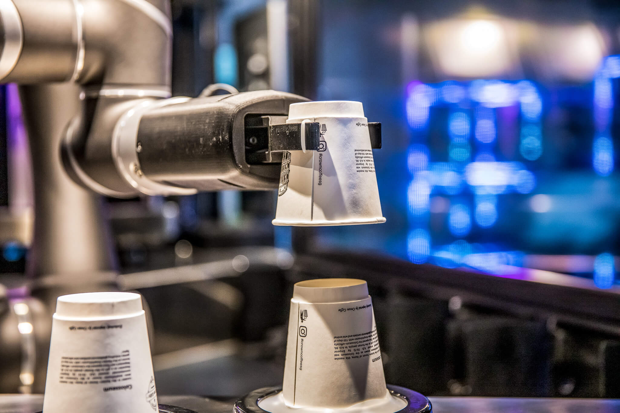 Robot Coffee Restaurant Digitalisation