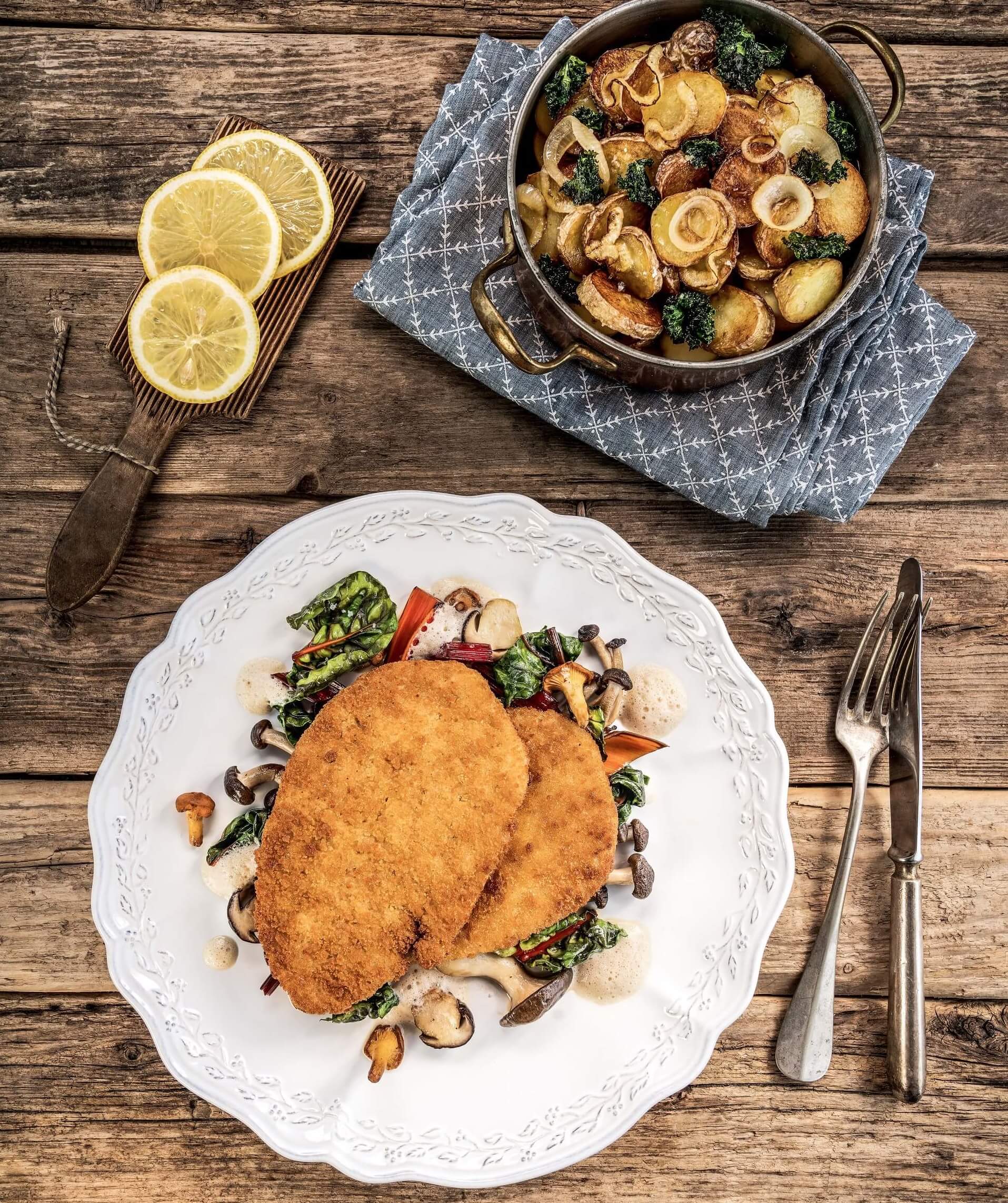 Gibt es eine pflanzliche alternative zu Schnitzel?