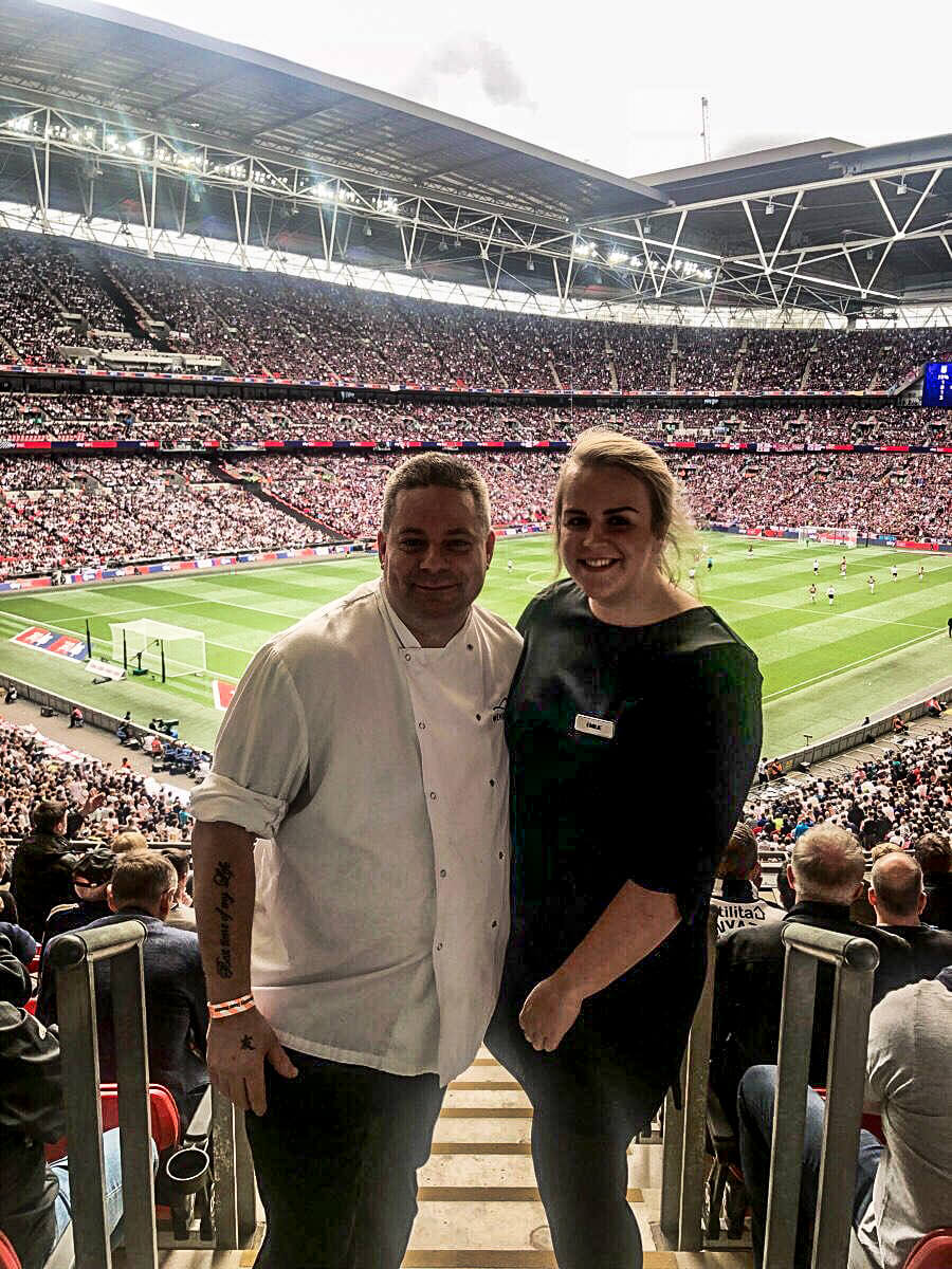 Stefan Pappert Europameinsterschaft 2021 Fussball Wembley VIP