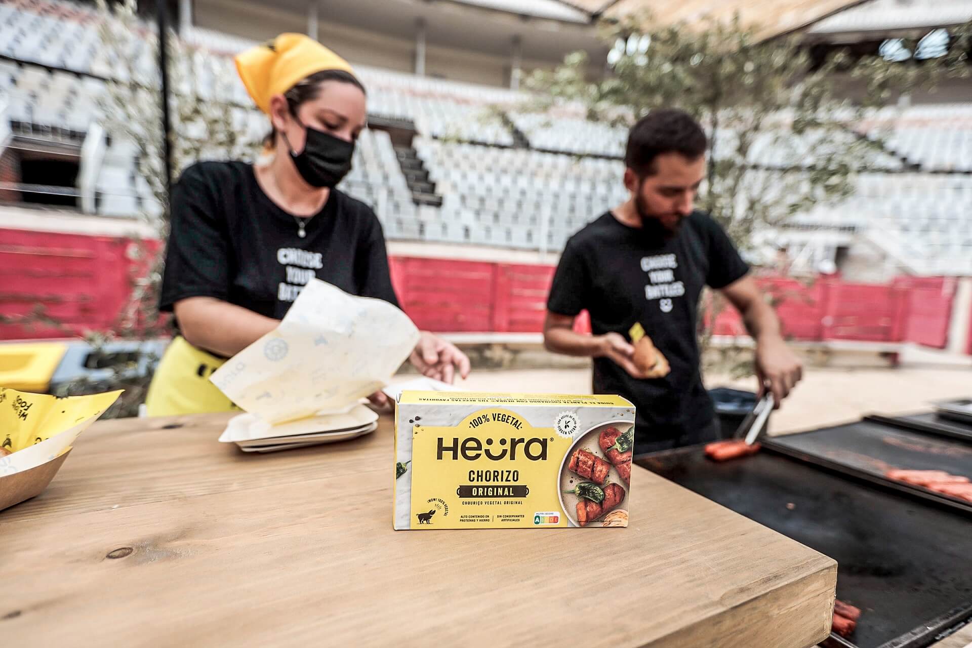 Meat-free alternative products are a growing market.