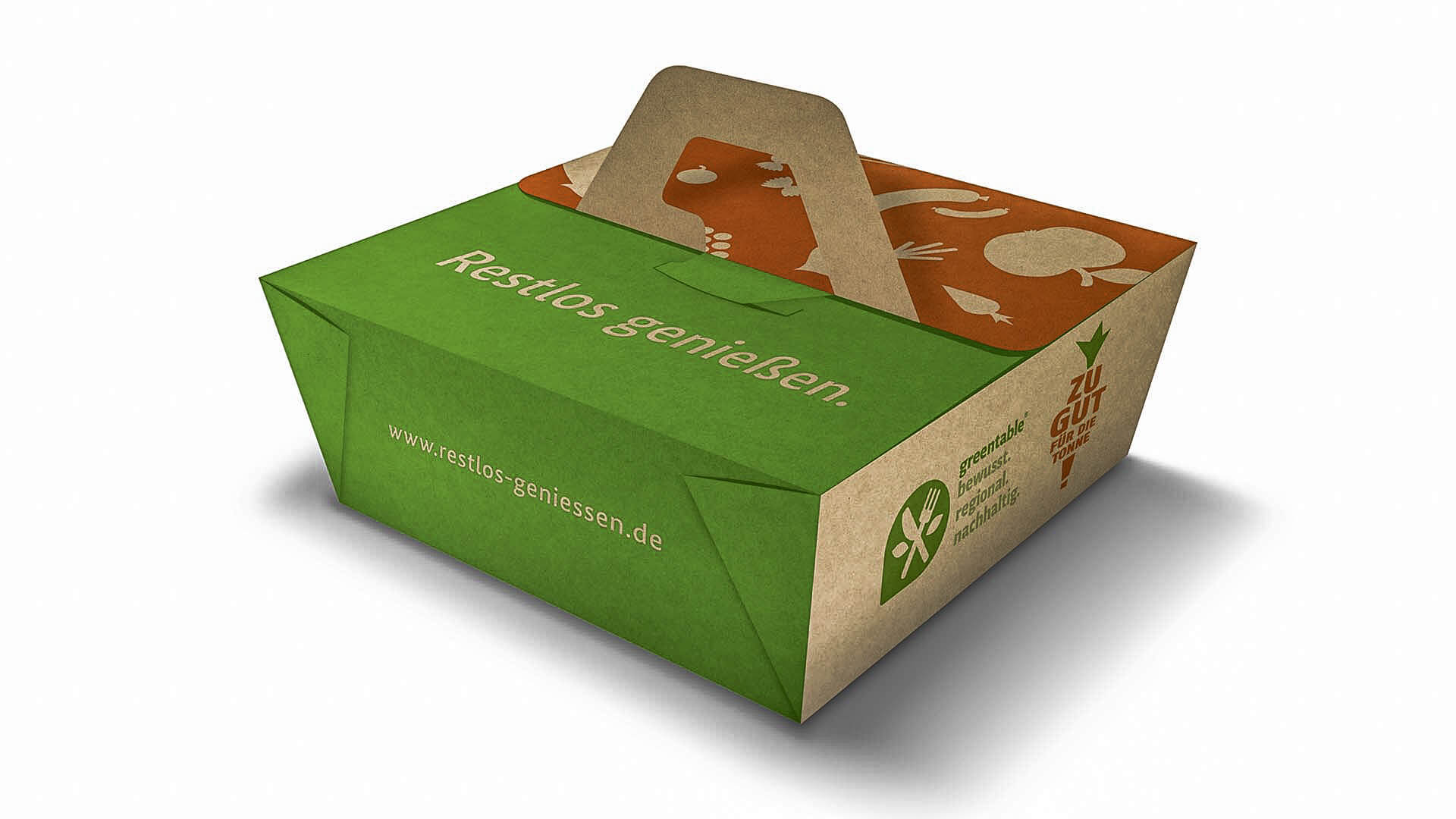 Sonderprojekt Oekologische Verpackung für Speisereste zur Abfallvermeidung