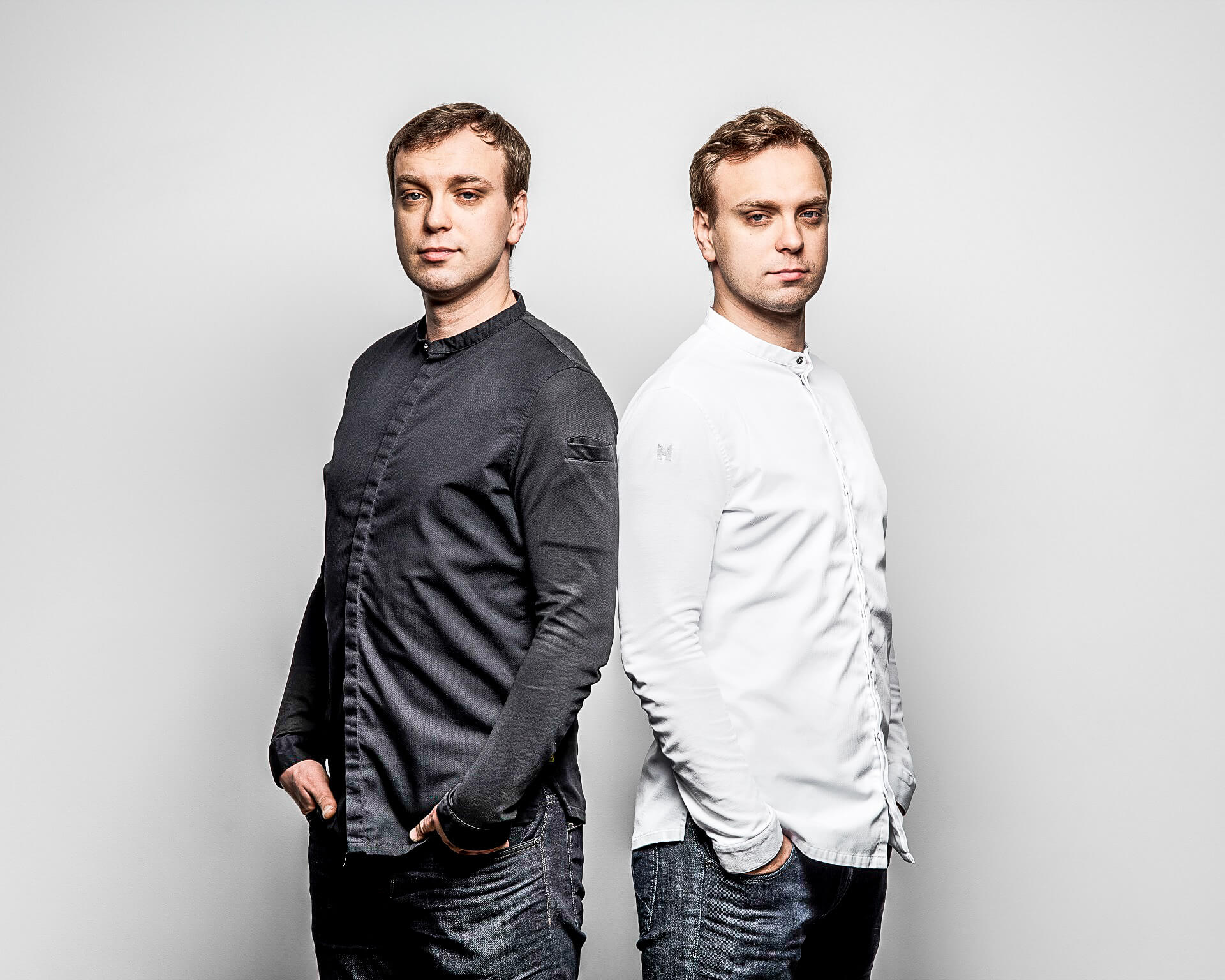 Die russischen Zwillinge und Sterneköche Ivan und Sergey Berezutskiy