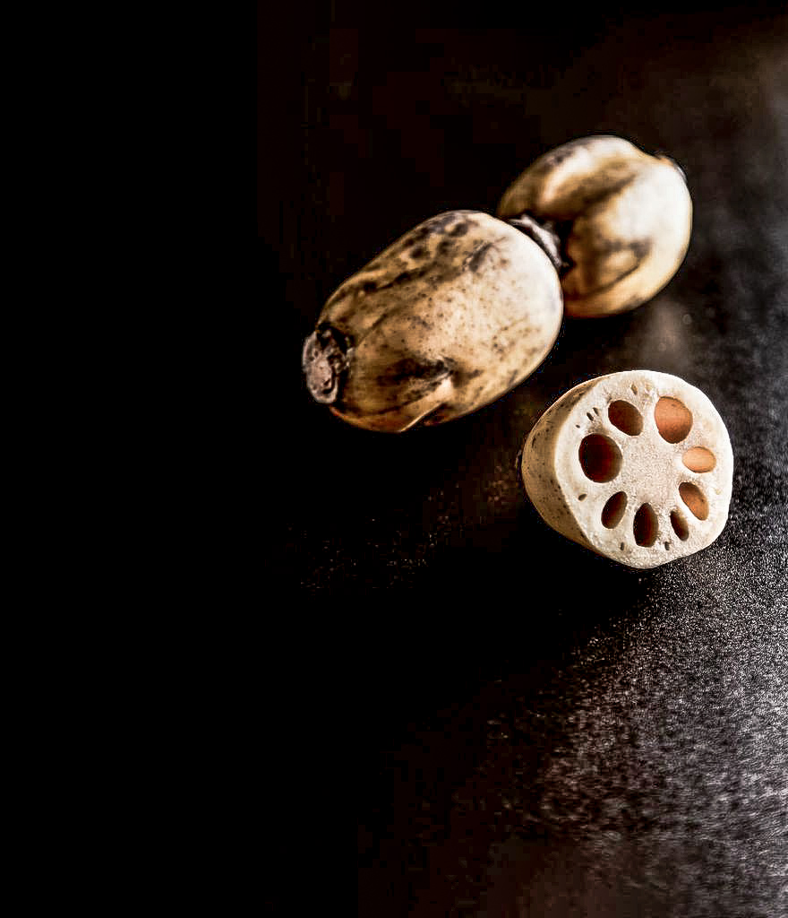 Lotus root is considered an Asian vitamin bomb and has many uses. 