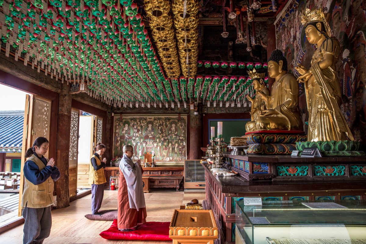 Die koreanische Tempelküche ist keine neumodische Erscheinung, sie besteht seit über 1700 Jahren.