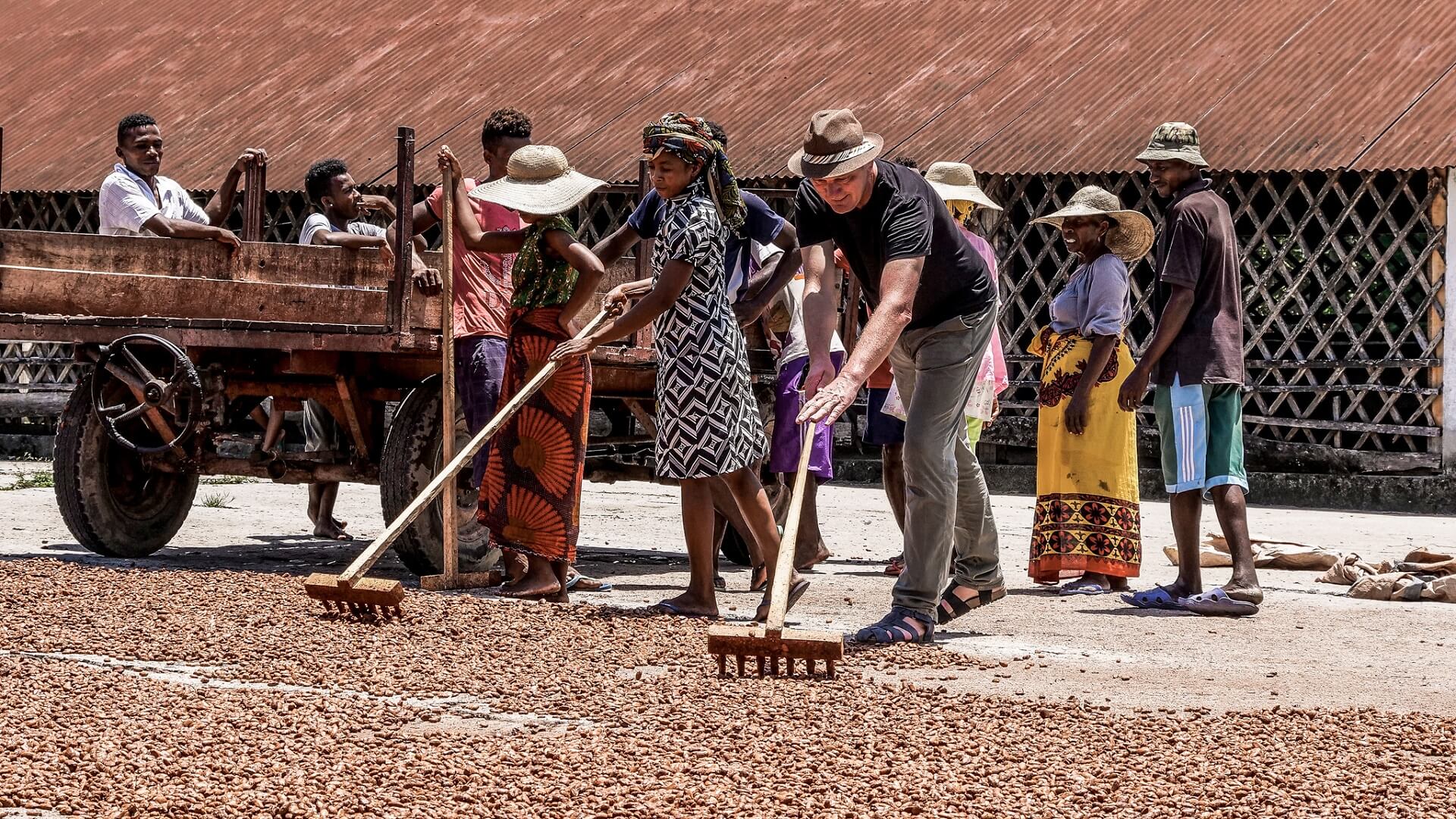 In addition to vanilla production, Madagascar is also considered a cocoa bean paradise.