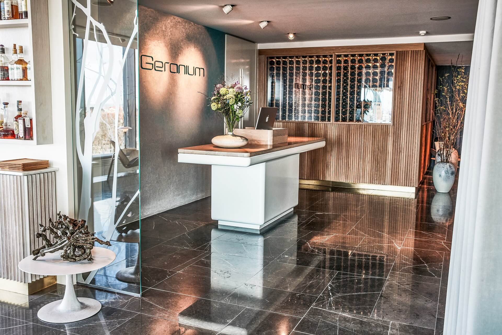 Restaurant Geranium located in the soccer stadium Copenhagen