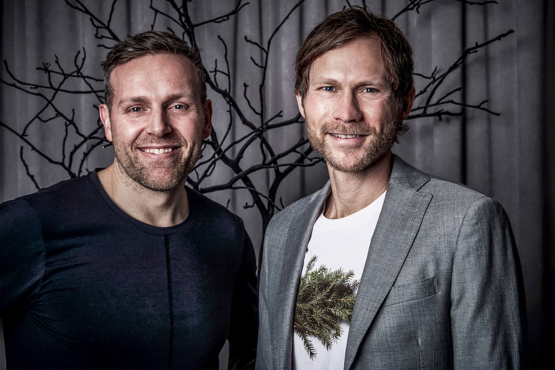 Rasmus Kofoed zusammen mit Geschäftspartner Søren Ledet 