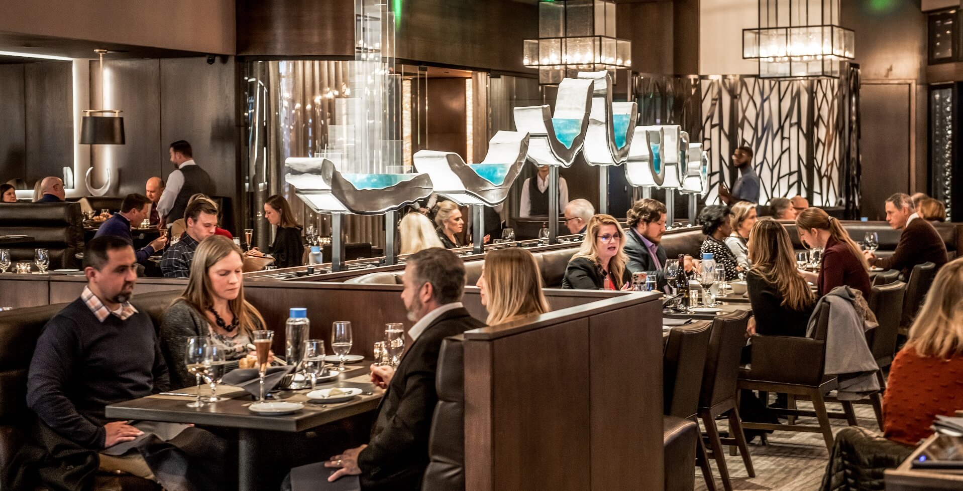 Guest Room of Ocean Prime Restaurant in Kansas