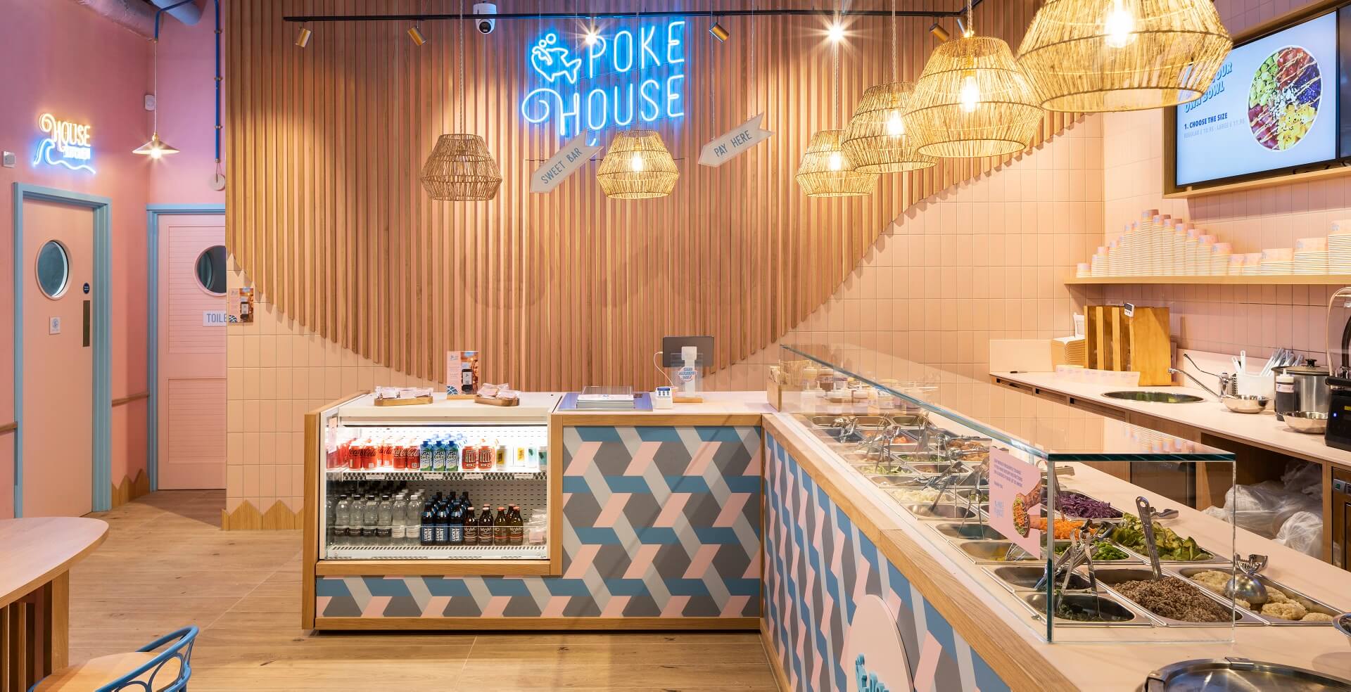 Poke House restaurant in Battersea, London