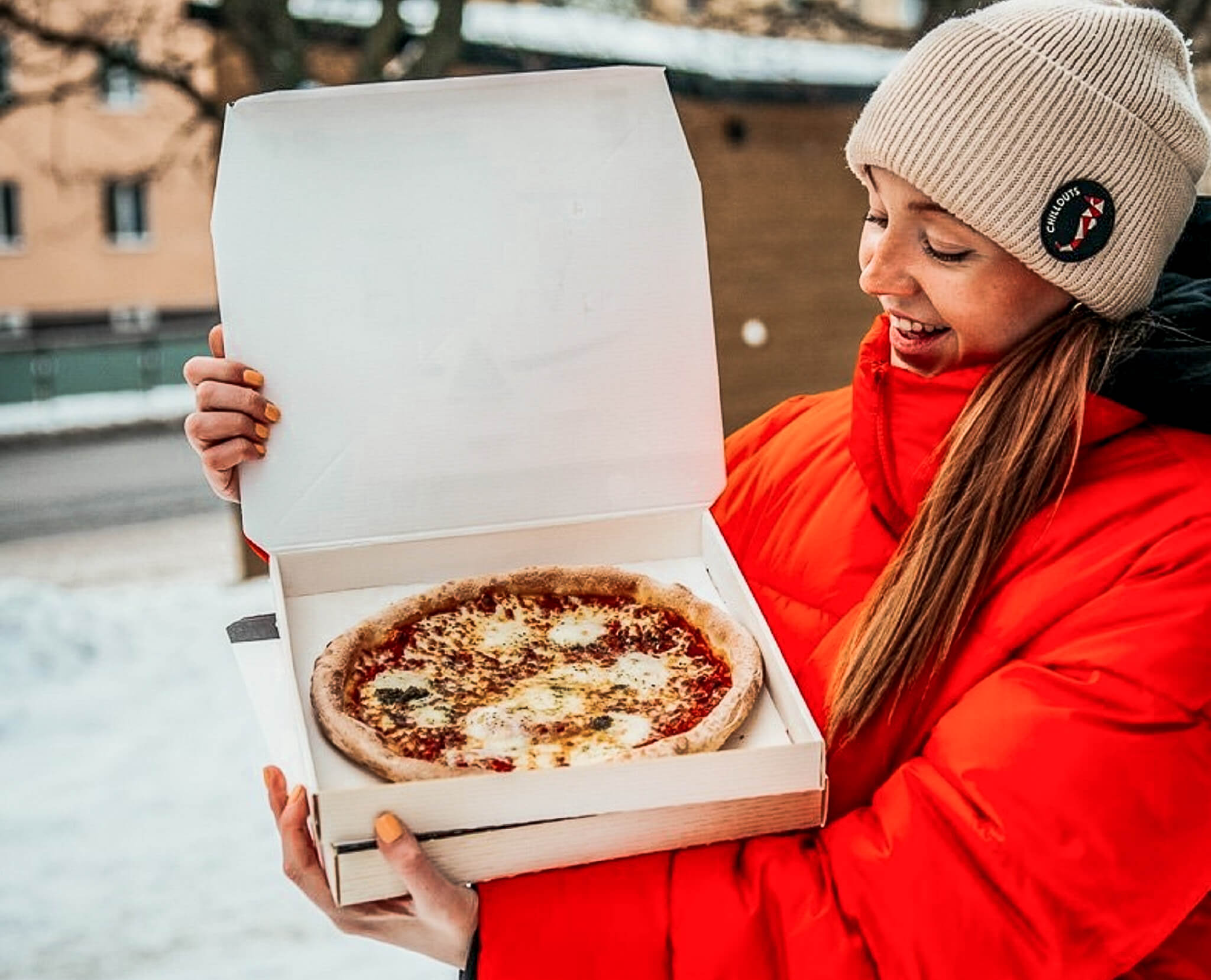 Pizza Margarita von Fizza in 3 Minuten aus dem Automaten neue Konzepte Foodservice