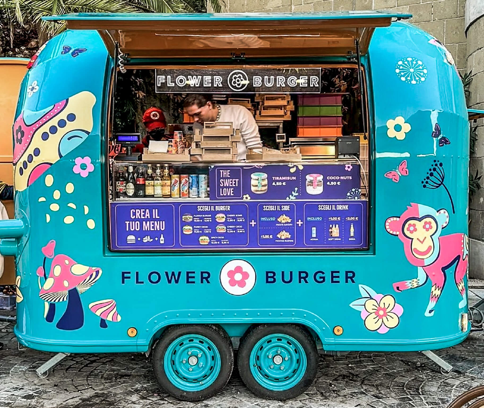Foodtruck von Flower Burger