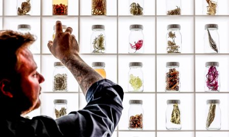 The Wall of Taste im Restaurant Alchemist - einem der spektakulärsten Restaurants der Welt