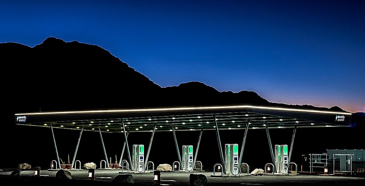 E-fueling station by Electrify America