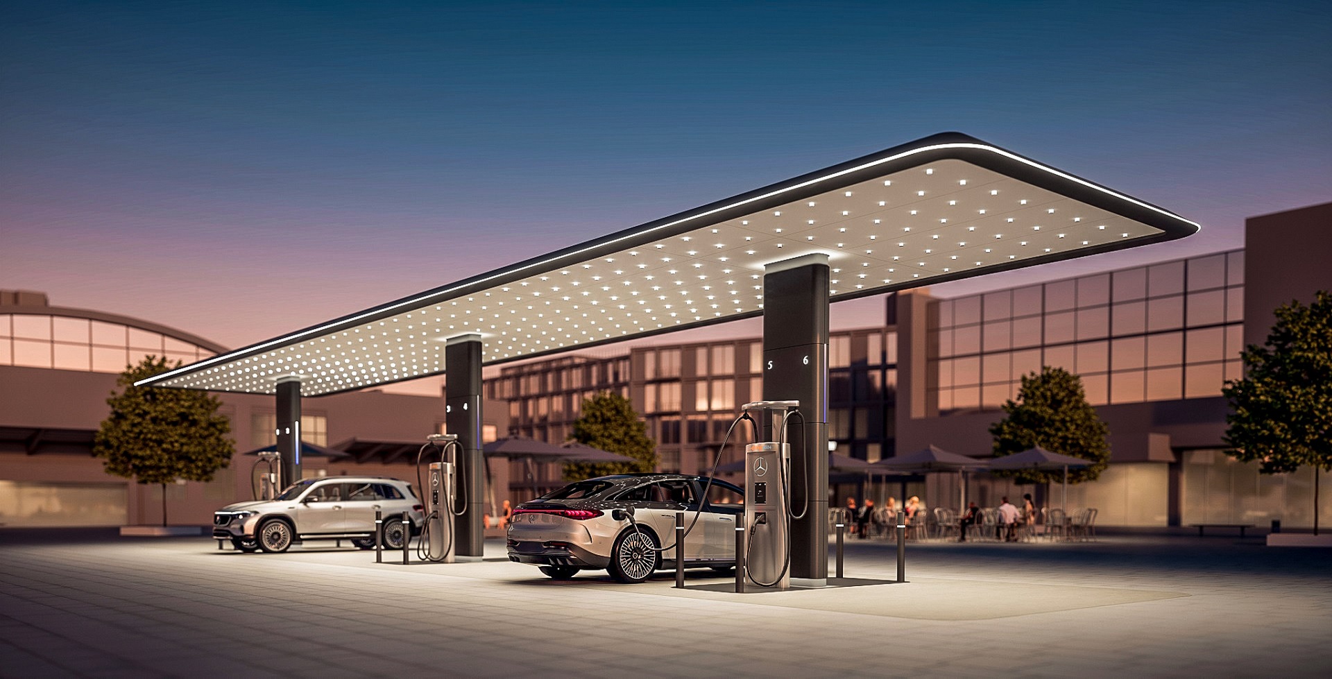 Mercedes-Benz Charging Hub - Teil des geplanten globalen Marken-High-Power-Charging-Netzwerk