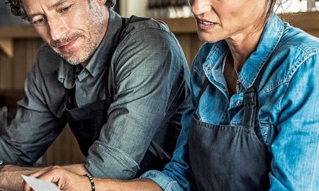Restaurant owners discuss dynamic prices for their restaurant.