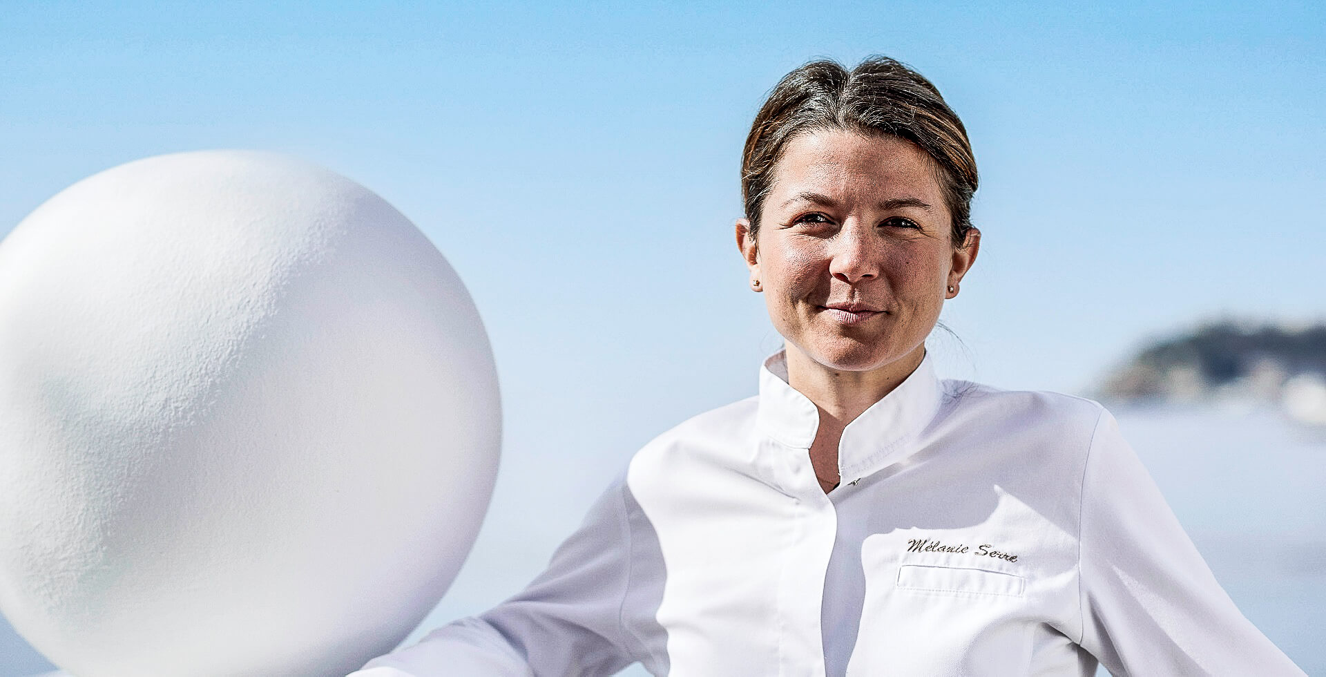 Melanie-Serre chef at Monte-Carlo Beach