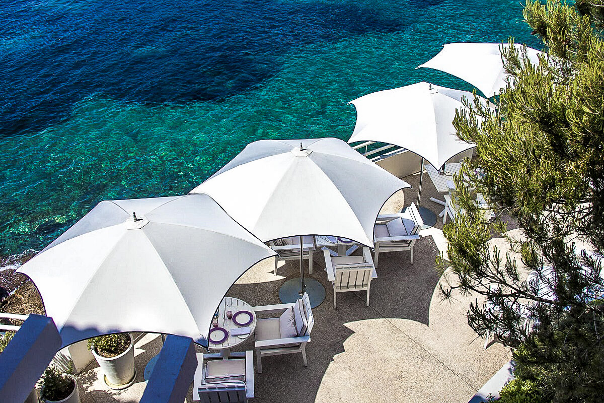 Terrace view at Monte Carlo Beach Club