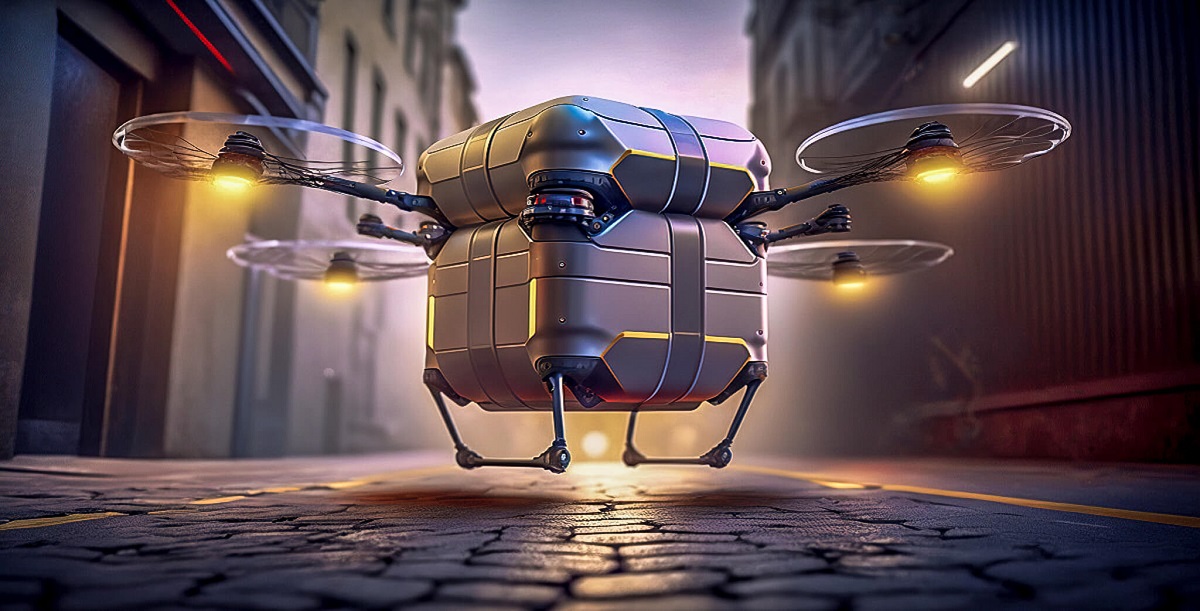 Automatisierte Drohnen werden in der Gastronomie der Zukunft eine große Rolle spielen