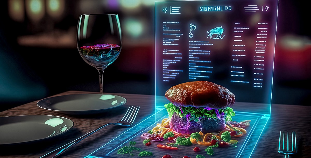 The food from the future of dining is tailored to the individual guest