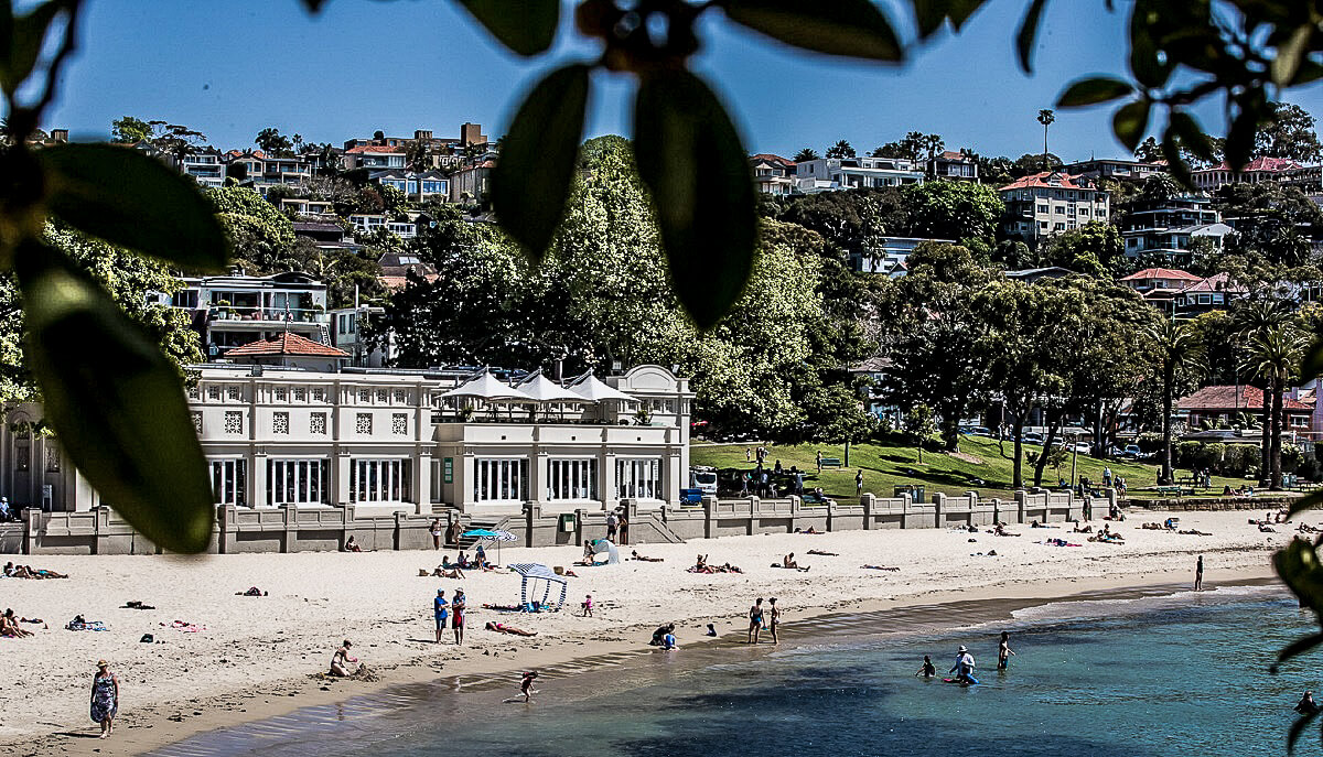 El restaurante Bathers' Pavilion está situado en la playa de Balmoral, al norte de Sídney.