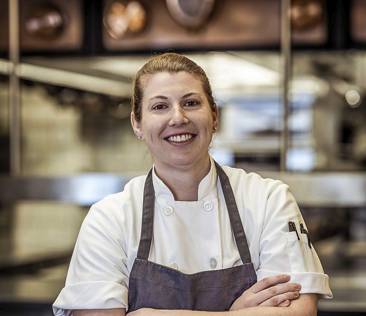 Rachel Cooper - head sous chef at Markus Glocker's restaurant Koloman