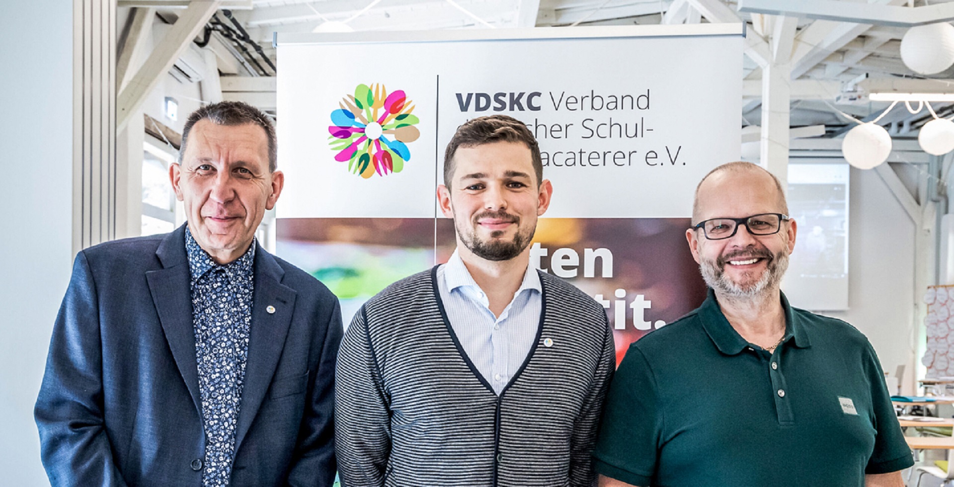 Die Vorsitzenden des VDSKC e.V. Ralf Blauert, Jakob Wehner, Heiko Höfer (v.l.n.r.)