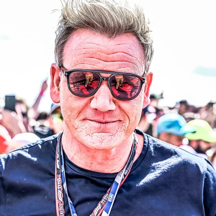 Gordon Ramsay a famous, notorious star chef