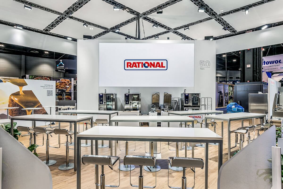 Rational exhibition stand at the NRA