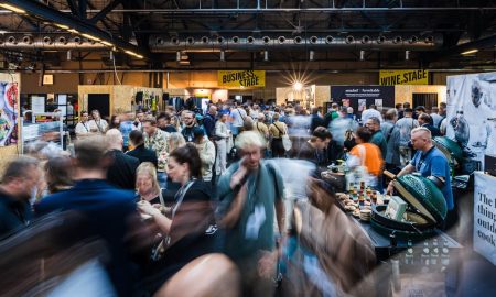 Rolling Pin convention, people on the traid fair