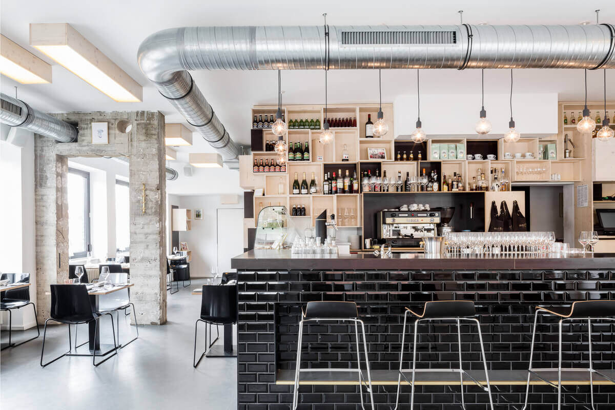 Counter in maiBeck restaurant