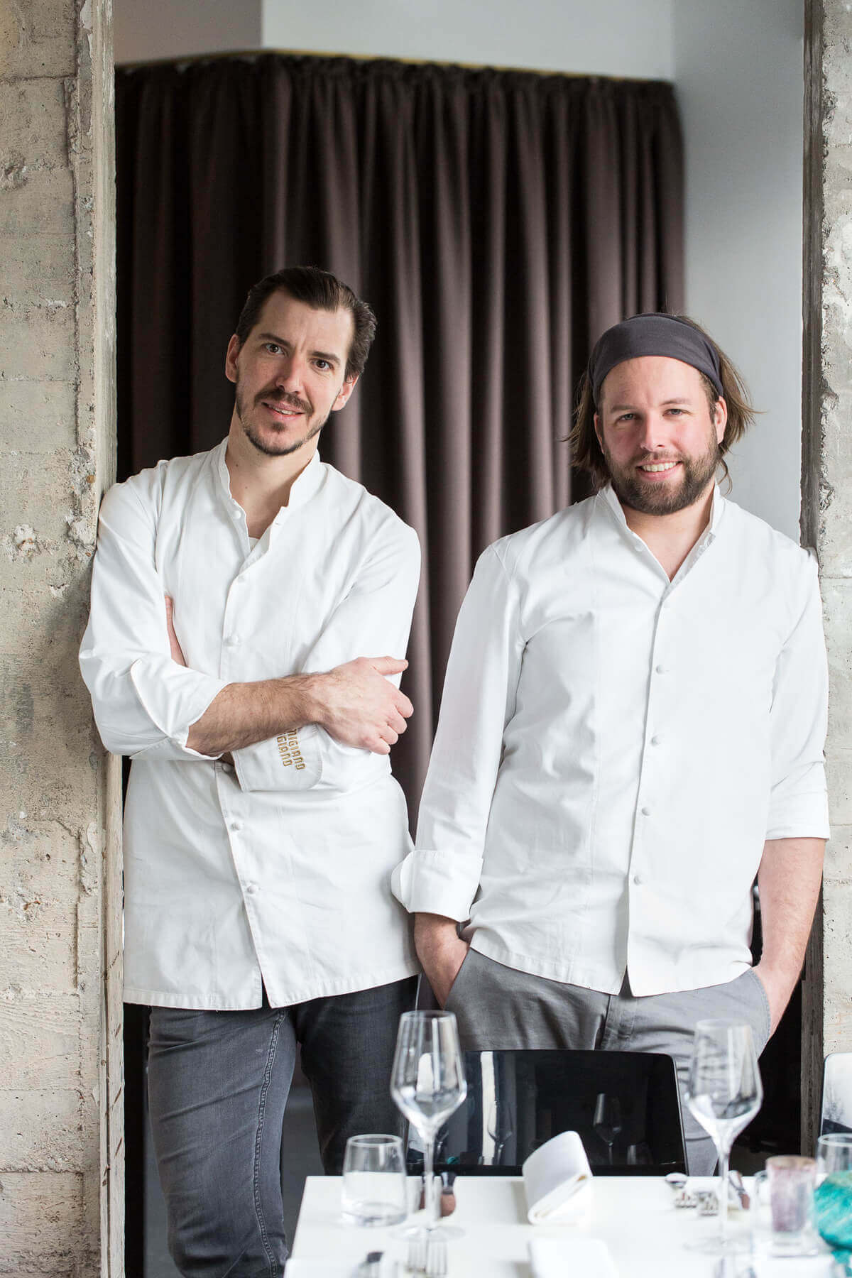 Jan Maier and Tobias Becker, owner of maiBeck