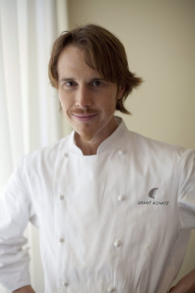 A portrait of chef Grant Achatz 