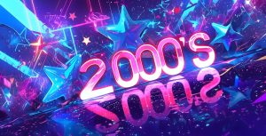 The 2000s in neon design