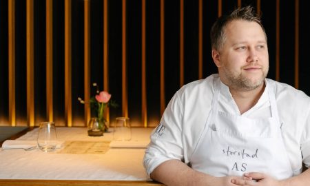 Sternekoch Anton Schmaus in seinem Restaurant Storstad