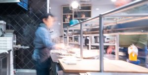Company restaurant in action at Axa Konzern AG